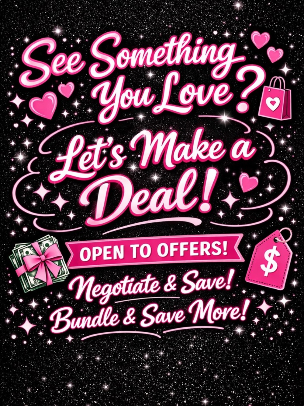 💖 OPEN TO OFFERS 💖 Bundle & Save! Don’t Be Shy!
